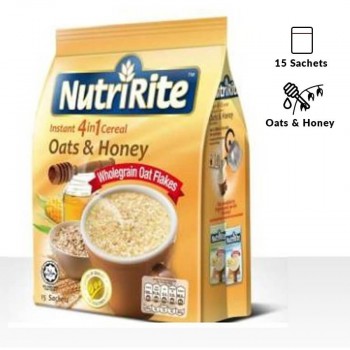 NutriRite Oats & Honey Instant 4in1 Cereal 20 scht